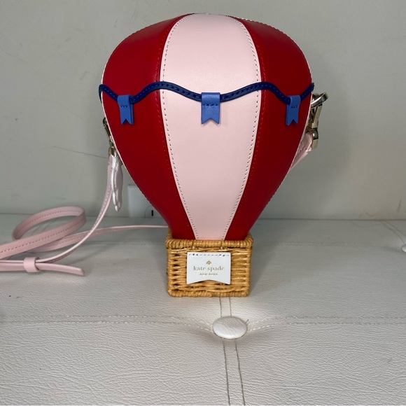 Kate Spade UP UP & AWAY Hot Air Balloon Novelty Purse NWOT - Picture 8 of 15